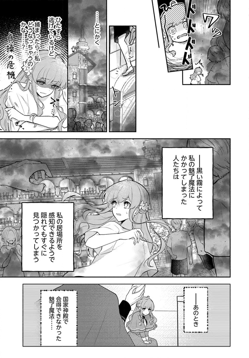 魅了魔法を暴発させたら破邪グッズをジャラジャラさせた王太子に救われました 第9.1話 - Trang 3