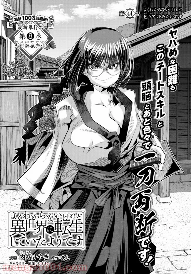 よくわからないけれど異世界に転生していたようです 第44.1話 - Trang 2