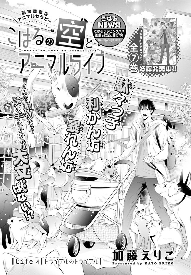 こはるの空とアニマルライフ 第4.1話 - Trang 1