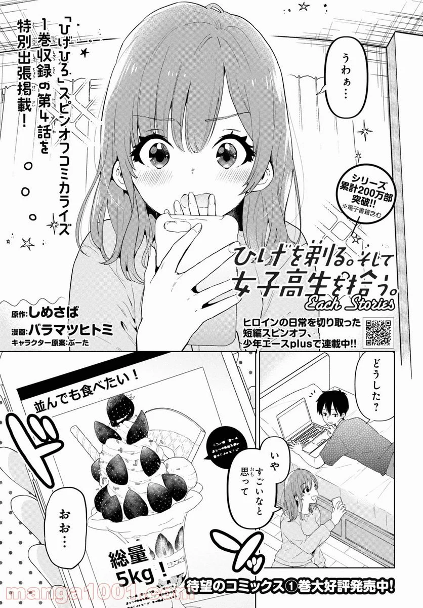 ひげを剃る。そして女子高生を拾う。 第32.5話 - Trang 1