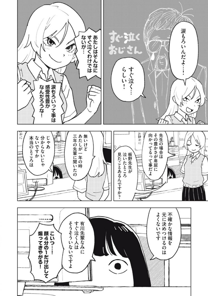 すぐ泣く先輩 - 第14話 - Page 4