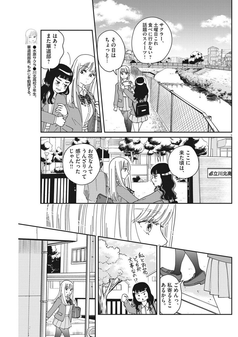 ハナイケル 川北高校華道部 - 第9話 - Page 3