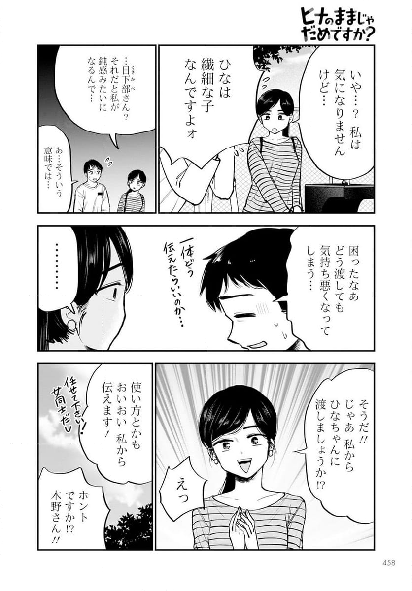 ヒナのままじゃだめですか？ - 第15話 - Page 22