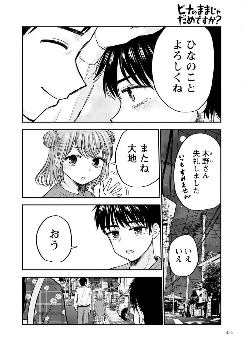 ヒナのままじゃだめですか？ - 第16話 - Page 36