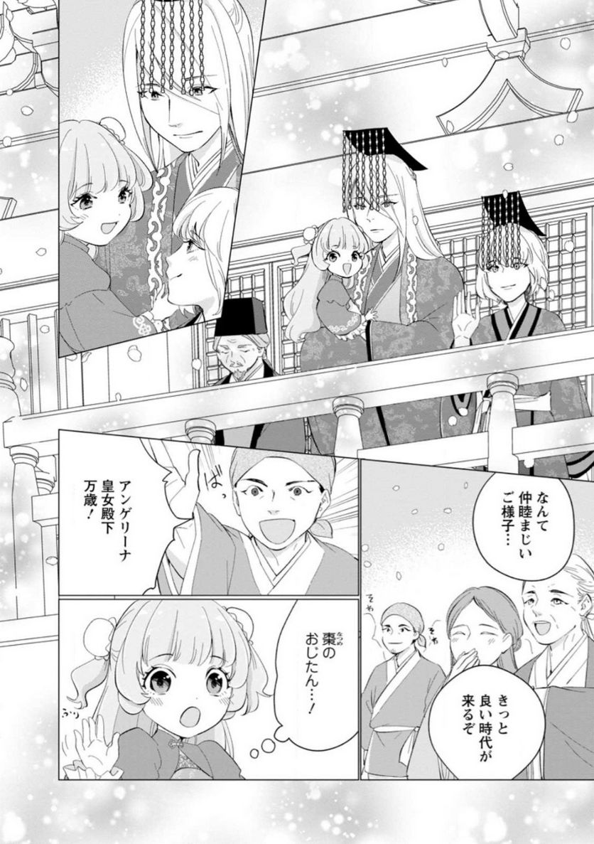 ななしの皇女と冷酷皇帝 ～虐げられた幼女、今世では龍ともふもふに溺愛されています～ 第15.2話 - Trang 4