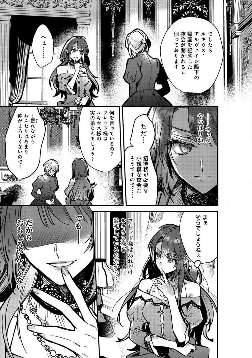 婚約破棄された替え玉令嬢、初恋の年上王子に溺愛される@COMIC - 第7話 - Page 21