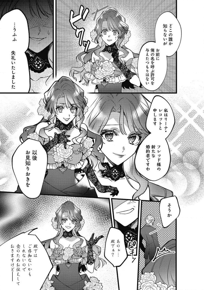 婚約破棄された替え玉令嬢、初恋の年上王子に溺愛される@COMIC - 第9話 - Page 2