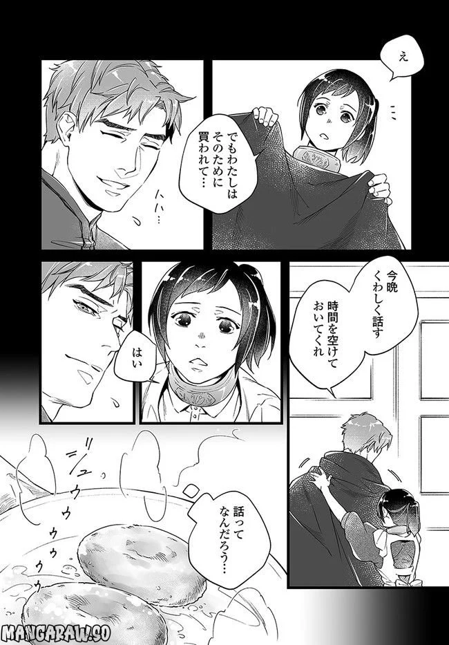 異世界で奴隷になりましたがご主人さまは私に欲情しません 第3.2話 - Trang 9