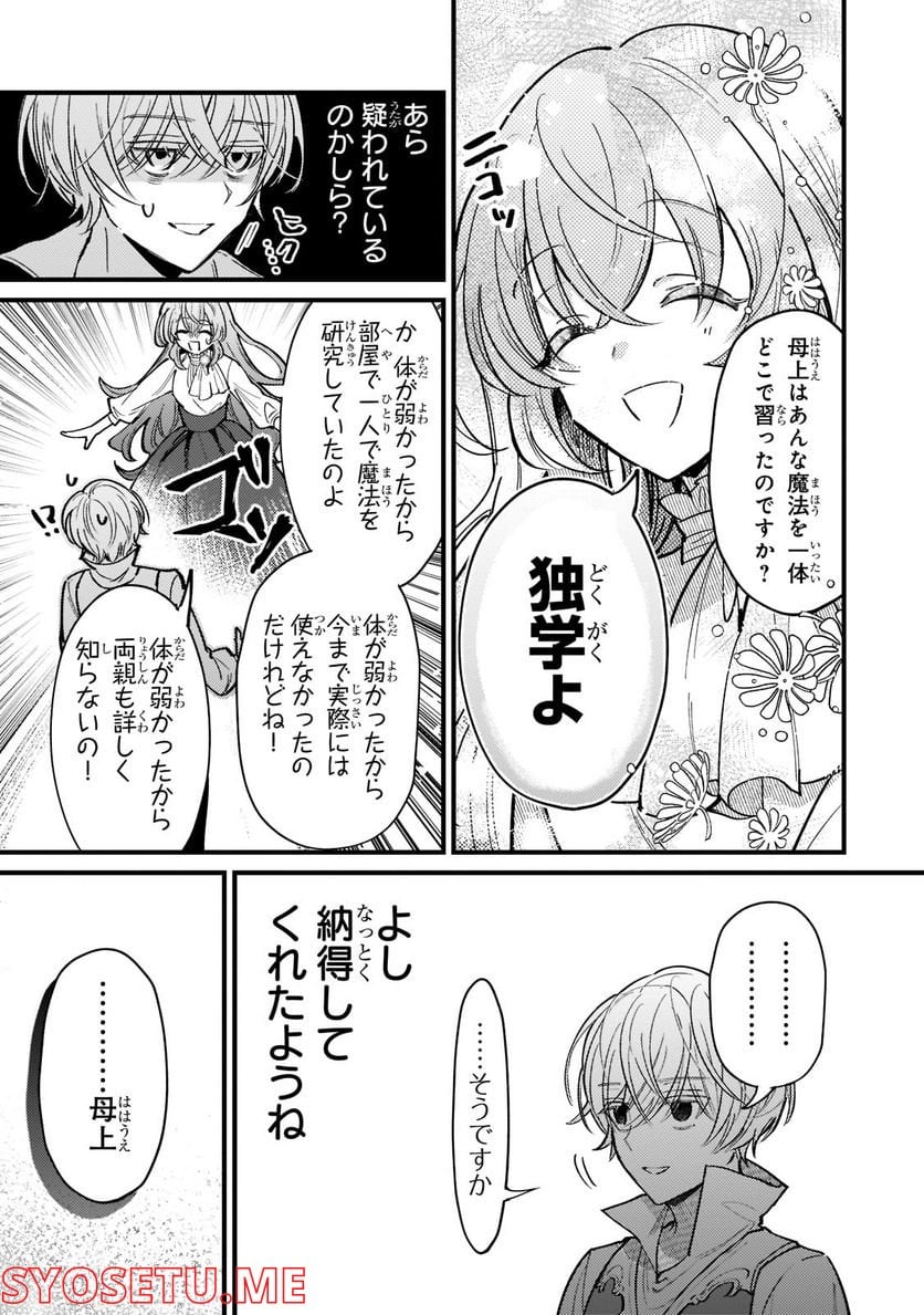 転生先が気弱すぎる伯爵夫人だった～前世最強魔女は快適生活を送りたい～ 第4話 - Trang 17