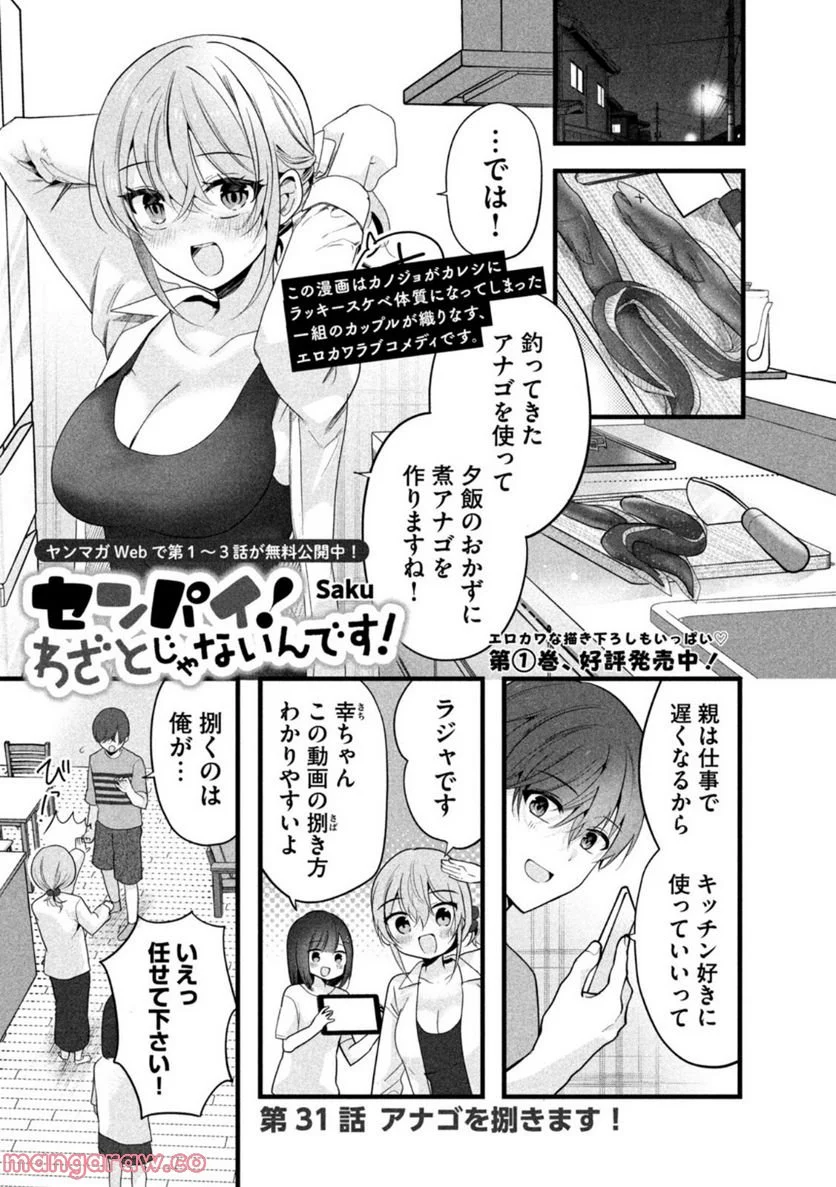 センパイ！ わざとじゃないんです！ - 第31話 - Page 1