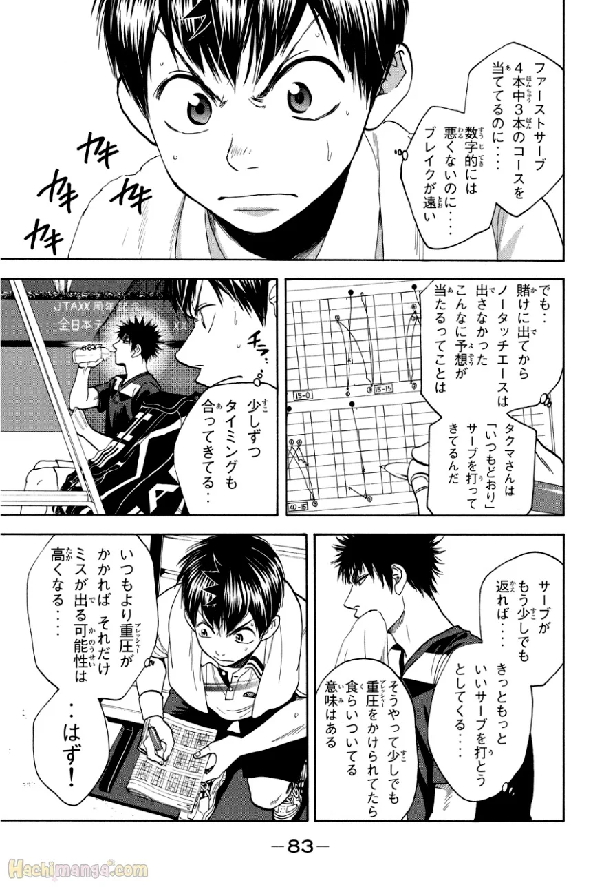 ベイビーステップ - 第34話 - Page 84