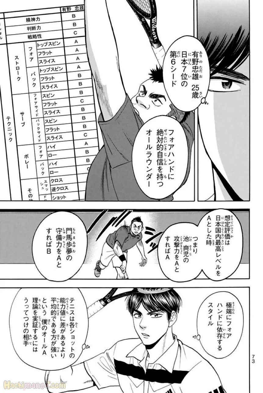 ベイビーステップ - 第37話 - Page 74