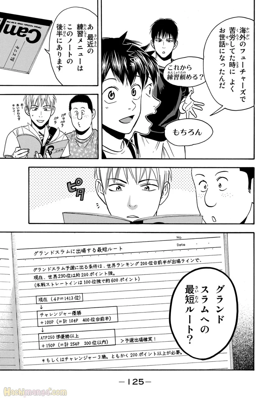 ベイビーステップ - 第41話 - Page 126