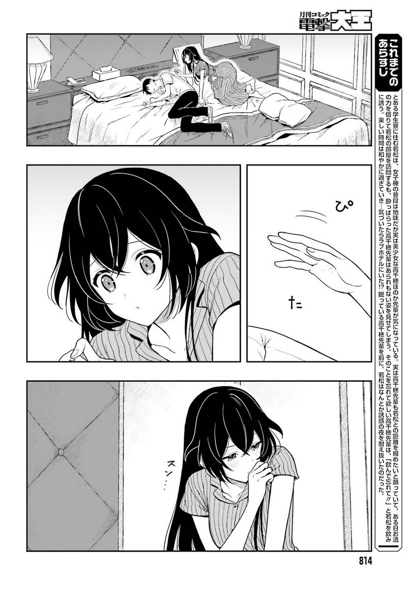 高千穂ほのか先輩が好きで好きで色々ガマンできない。 - 第8話 - Page 2