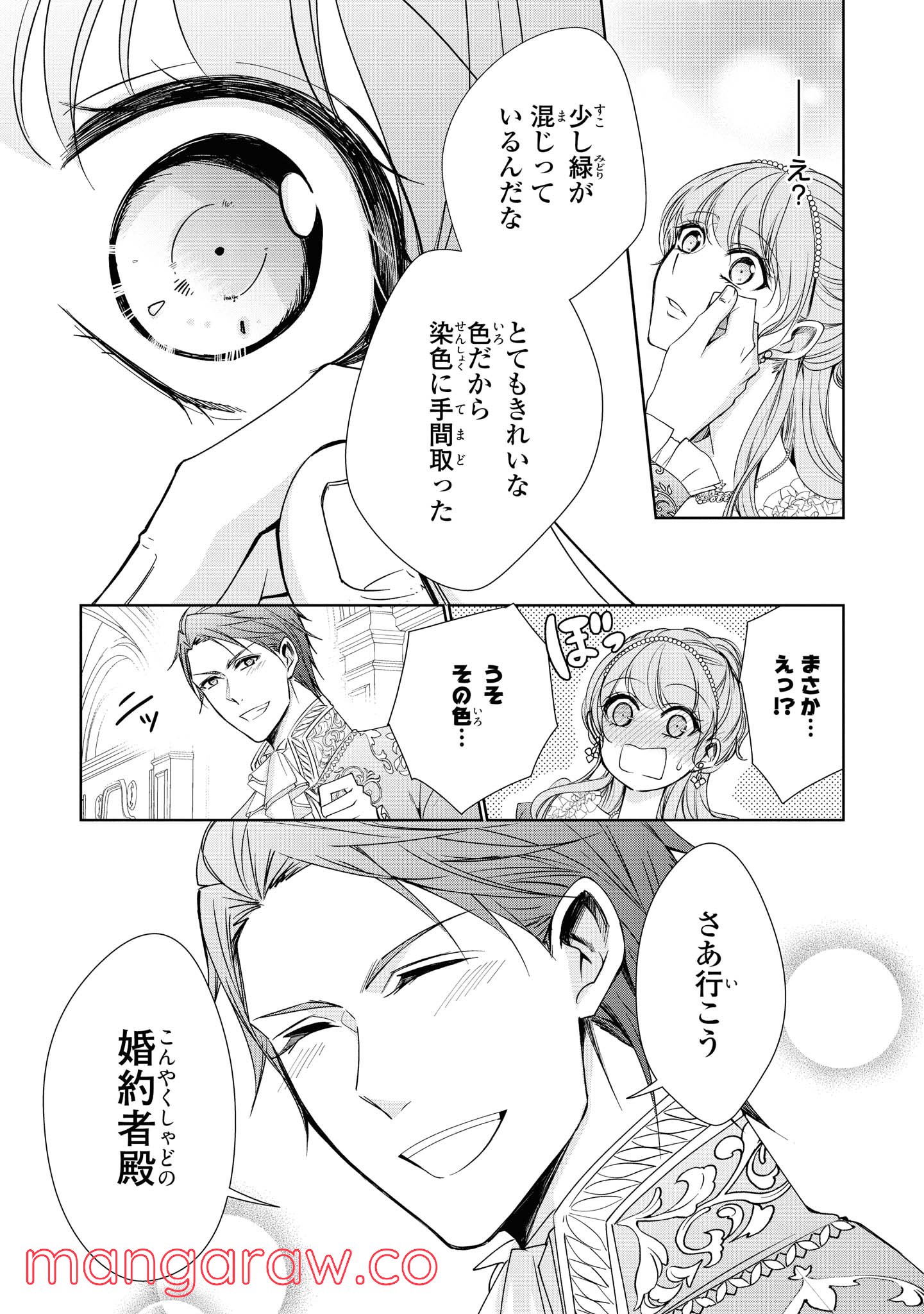 にわか令嬢は王太子殿下の雇われ婚約者 第12.2話 - Trang 3