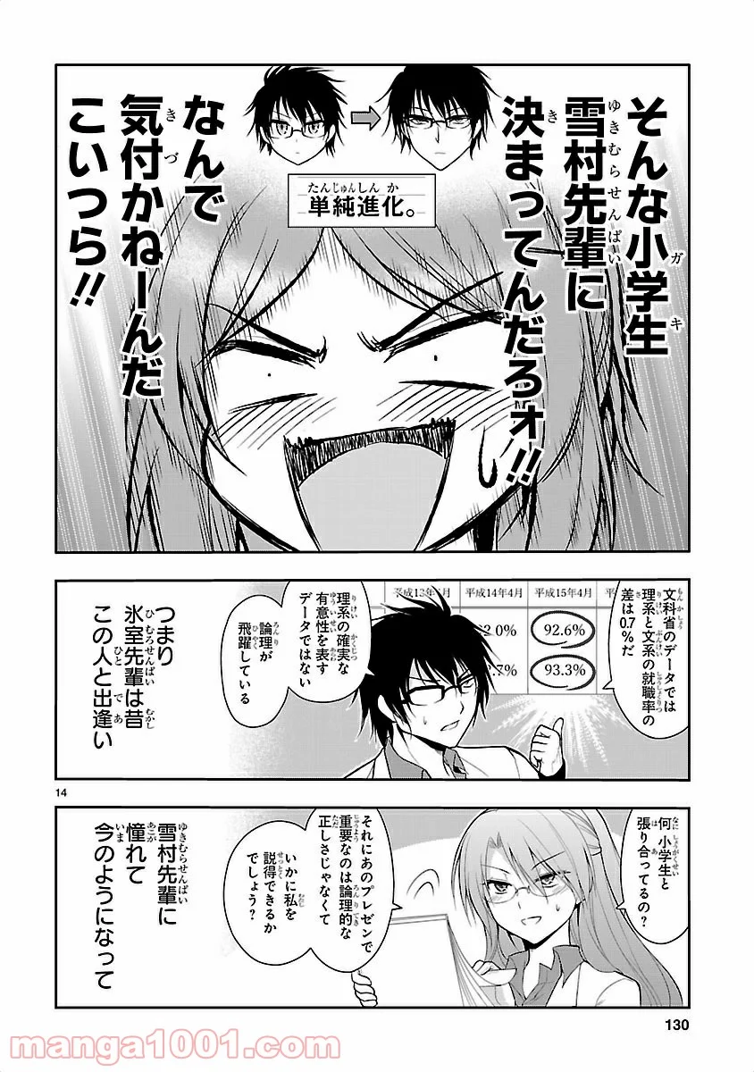 理系が恋に落ちたので証明してみた。 - 第7話 - Page 14