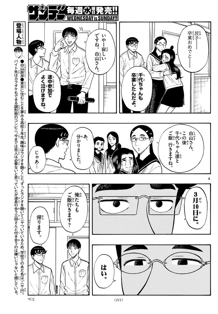 白山と三田さん - 第81話 - Page 3