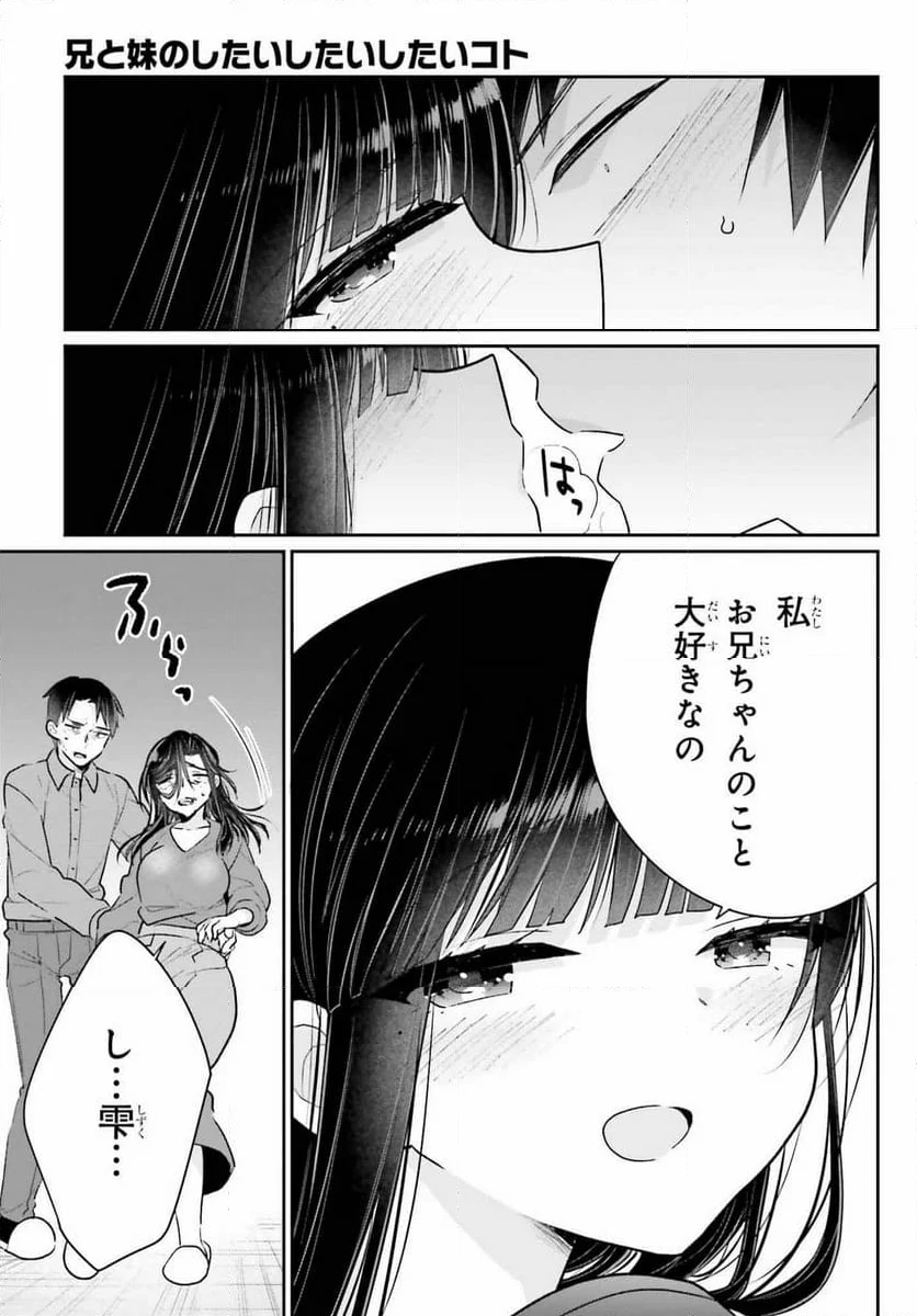 兄と妹のしたいしたいしたいコト 第17.2話 - Trang 9