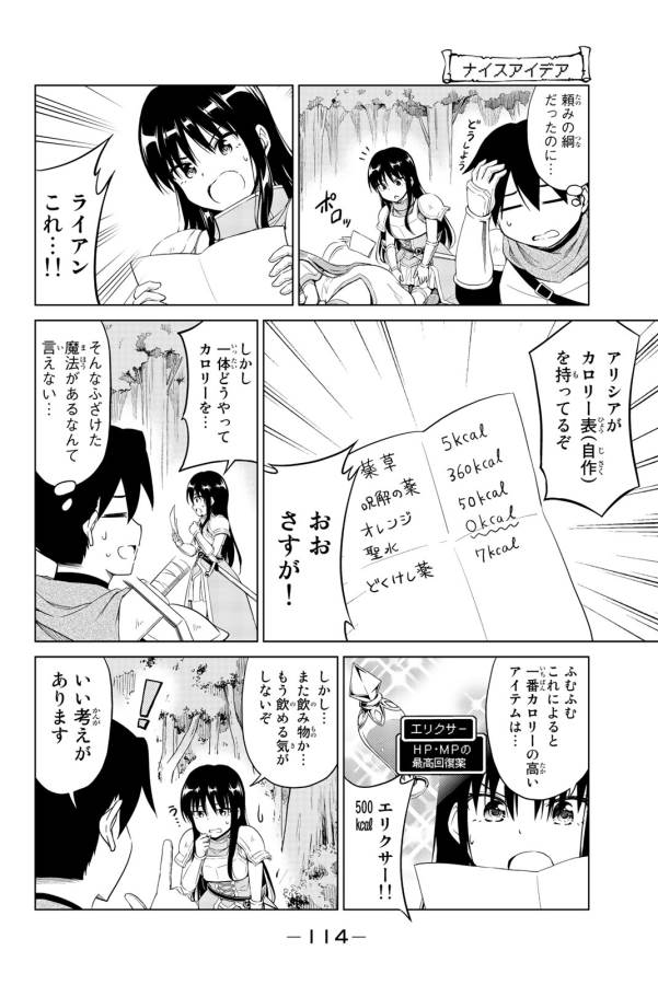 アリシアさんのダイエットクエスト - 第5話 - Page 16