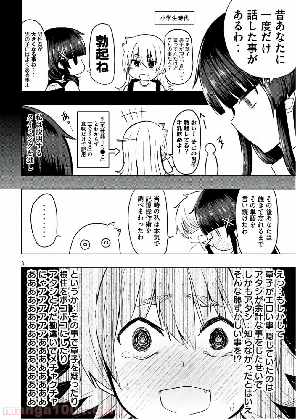 変な知識に詳しい彼女 高床式草子さん - 第20話 - Page 8