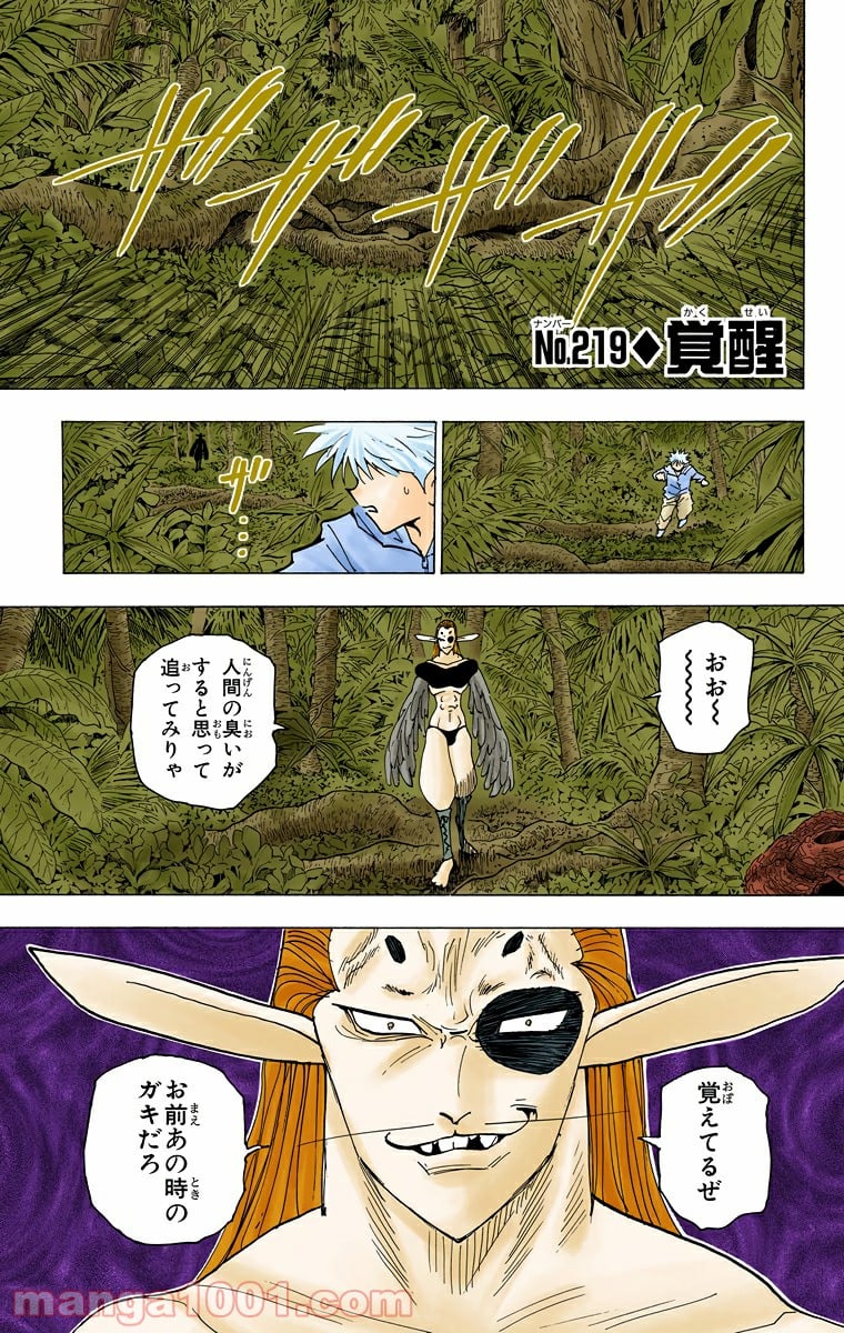 HUNTER X HUNTER - 第219話 - Page 1