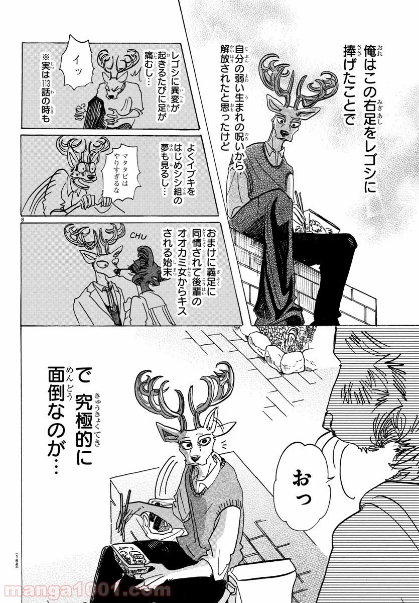 ビースターズ - 第130話 - Page 8