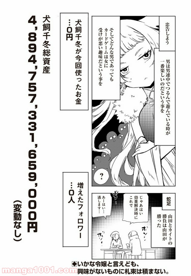 悪徳令嬢5000兆円無双 - 第15話 - Page 18