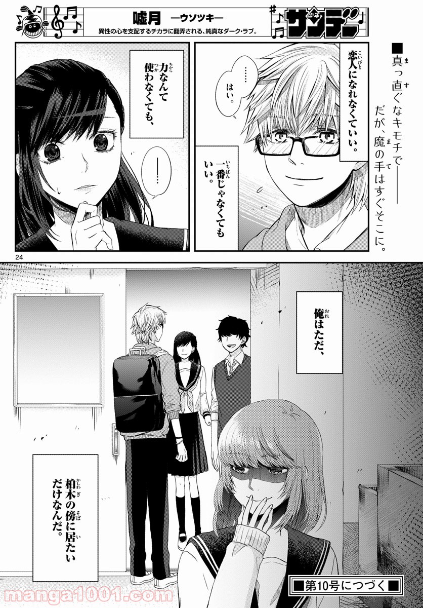 嘘月－ウソツキ－ - 第7話 - Page 24