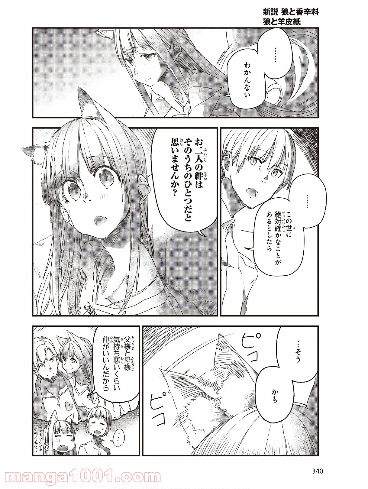 新説 狼と香辛料　狼と羊皮紙 - 第10話 - Page 4