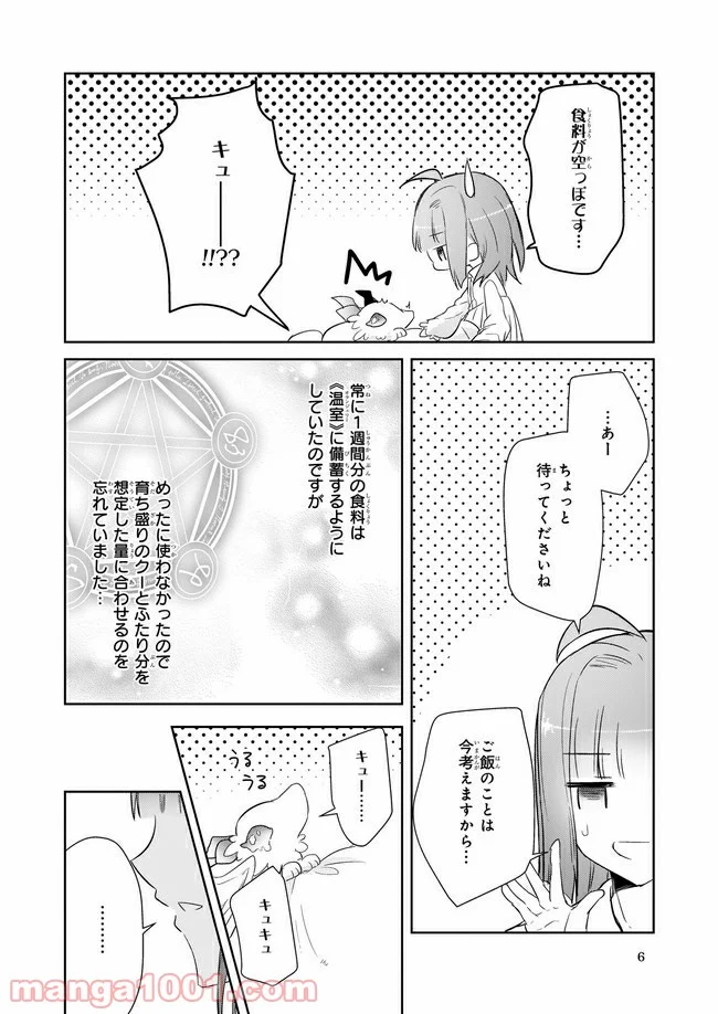 薬師の伯爵令嬢は伝説の仔竜に愛される 第6.3話 - Trang 6