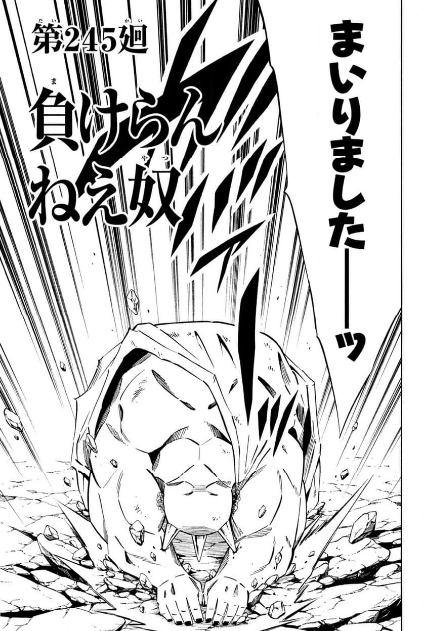 SHAMAN KING ～シャーマンキング～ KC完結版 第245話 - Trang 3