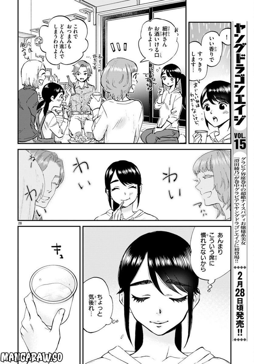 細村さんと猫のおつまみ - 第13話 - Page 28