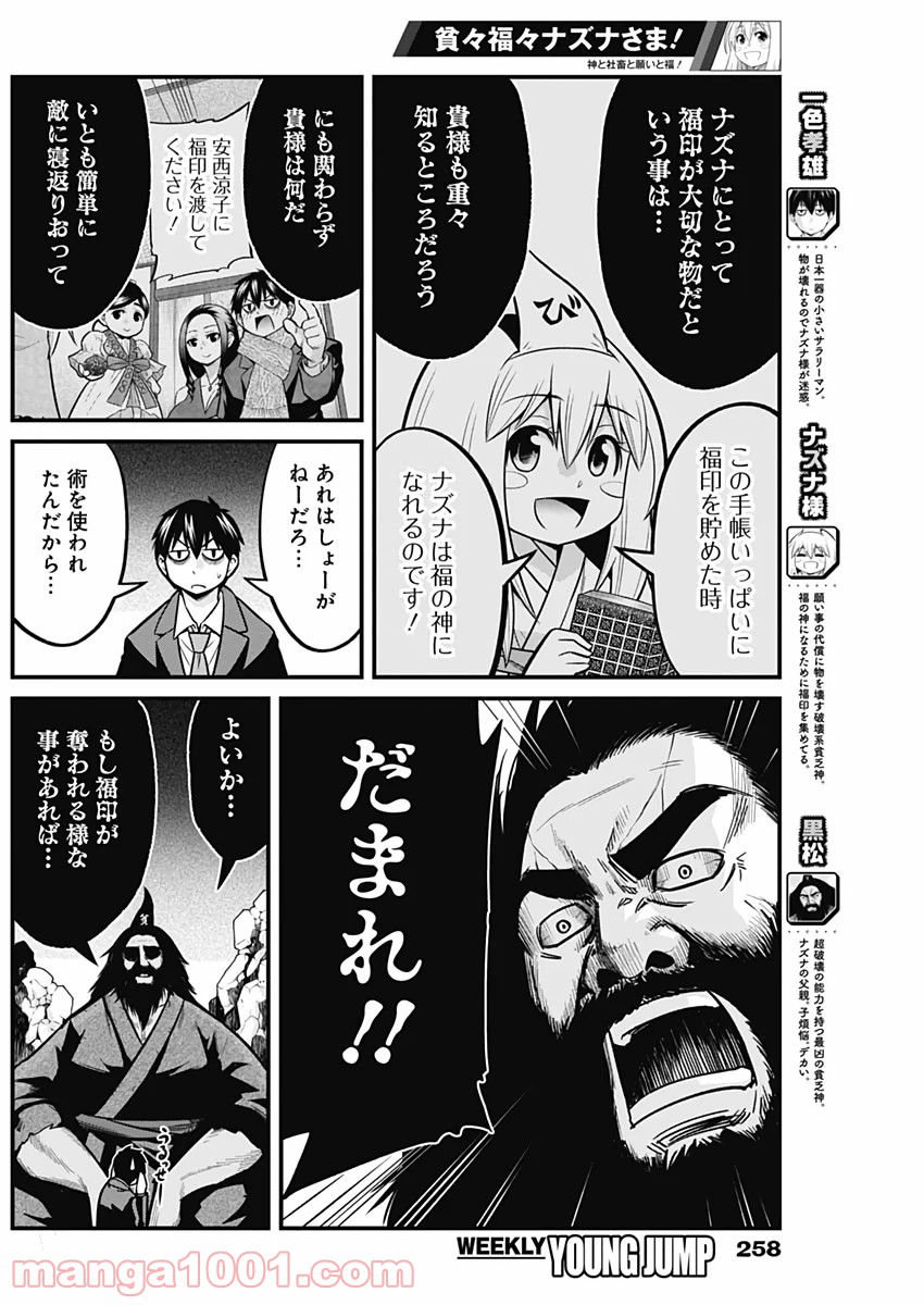 貧々福々ナズナさま！ - 第35話 - Page 2