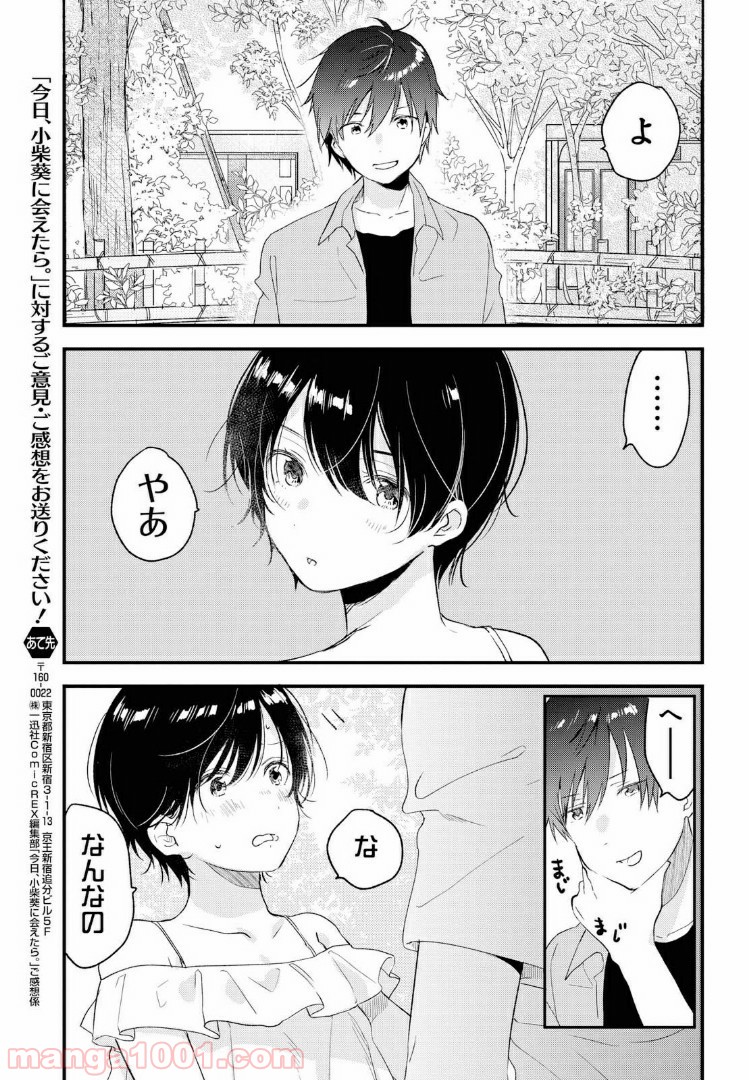 今日、小柴葵に会えたら。 - 第15話 - Page 15