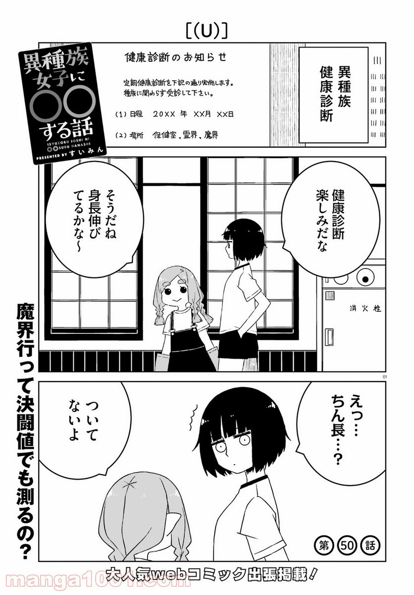 異種族女子に〇〇する話 第50話 - Trang 1