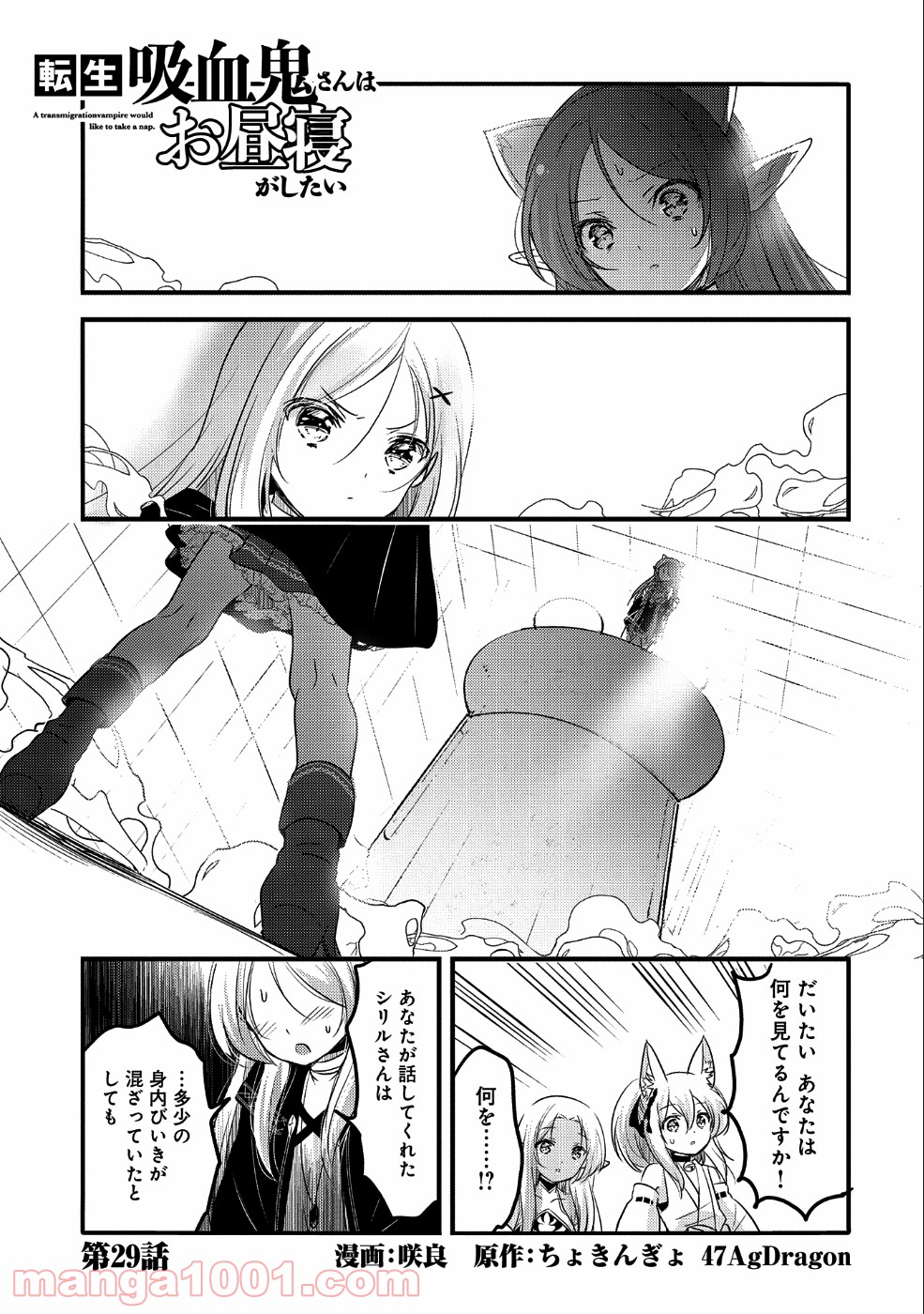 転生吸血鬼さんはお昼寝がしたい - 第29話 - Page 1