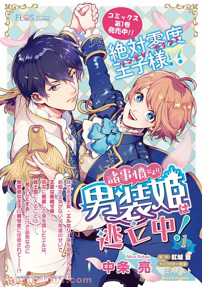 諸事情により、男装姫は逃亡中！ 第3.3話 - Trang 11