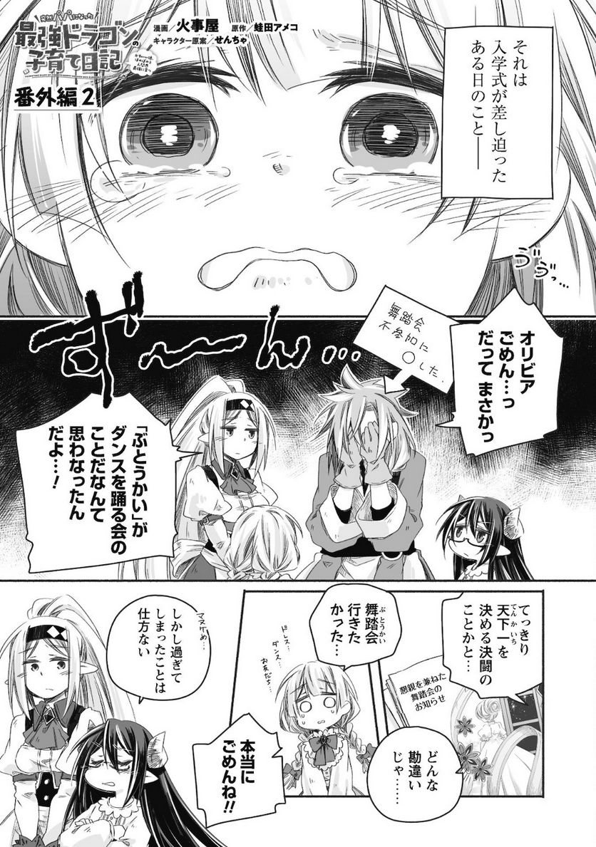 突然パパになった最強ドラゴンの子育て日記~かわいい娘、ほのぼのと人間界最強に育つ〜 第12.5話 - Trang 2
