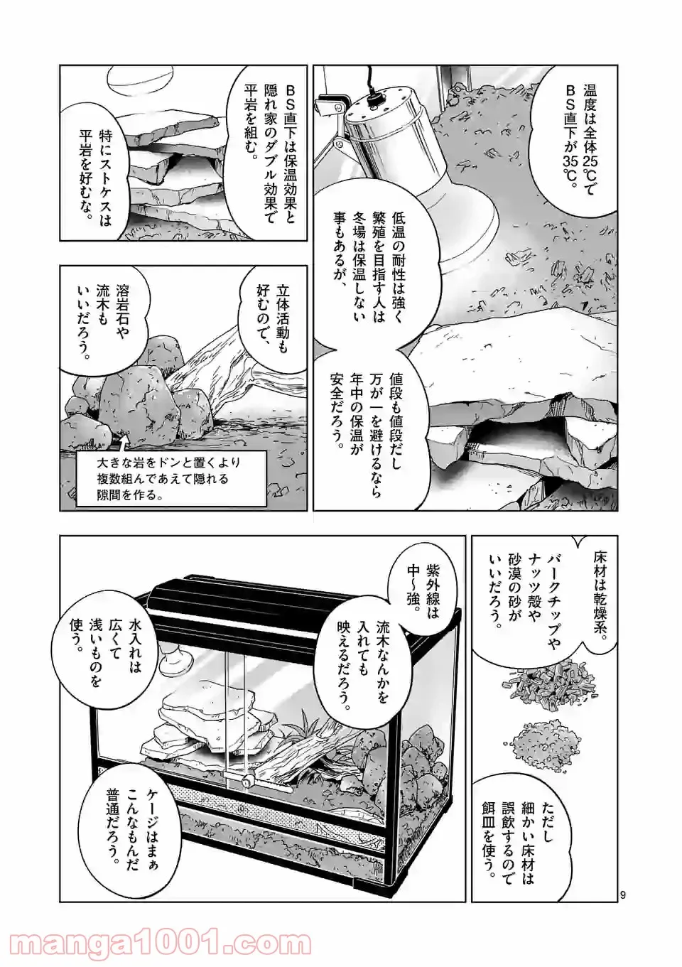 秘密のレプタイルズ - 第108話 - Page 9