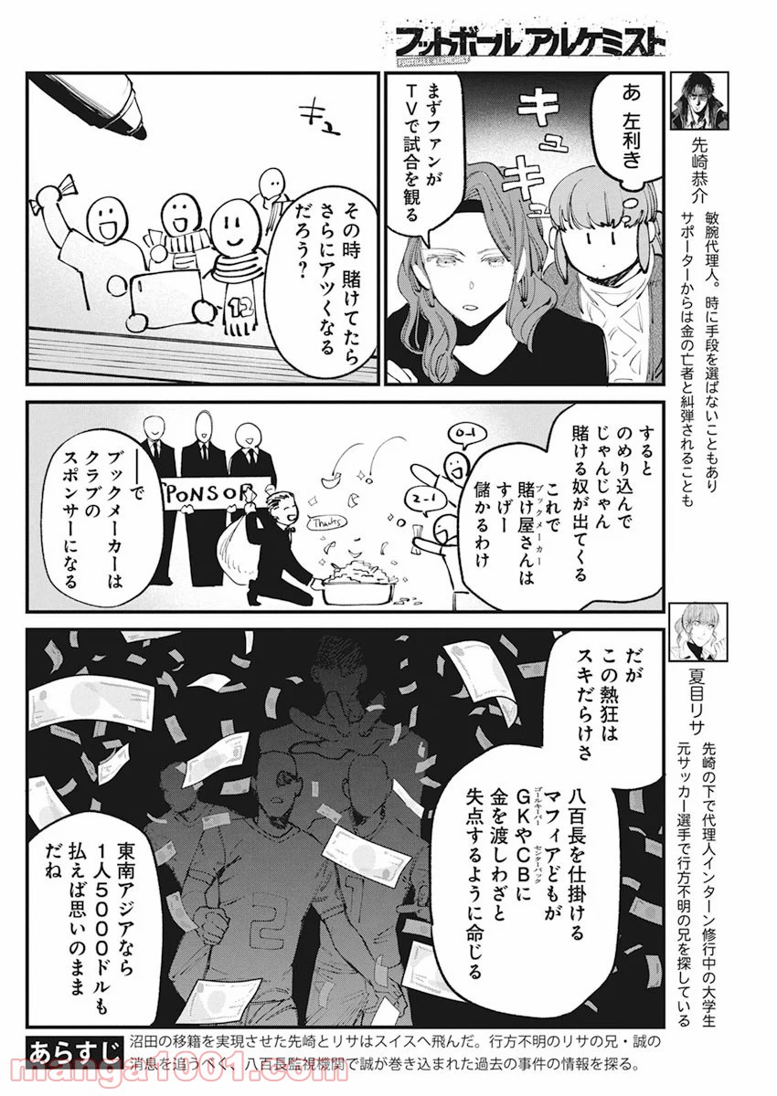 フットボールアルケミスト - 第23話 - Page 2