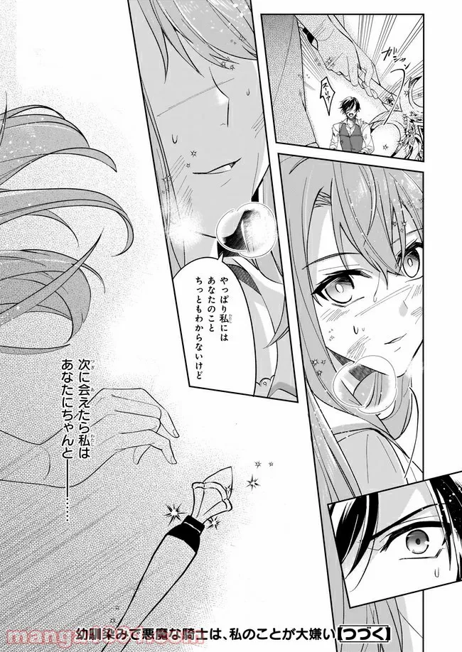 幼馴染みで悪魔な騎士は、私のことが大嫌い 第5.3話 - Trang 8