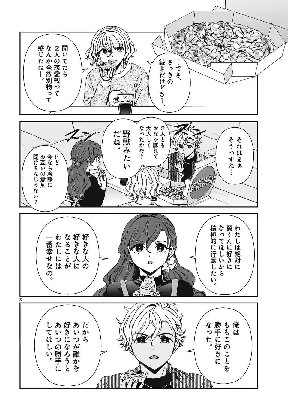 翼くんはあかぬけたいのに - 第114話 - Page 8