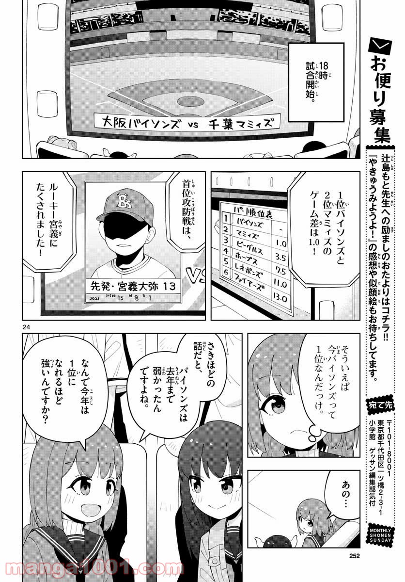 やきゅうみようよ！ 第4.2話 - Trang 24