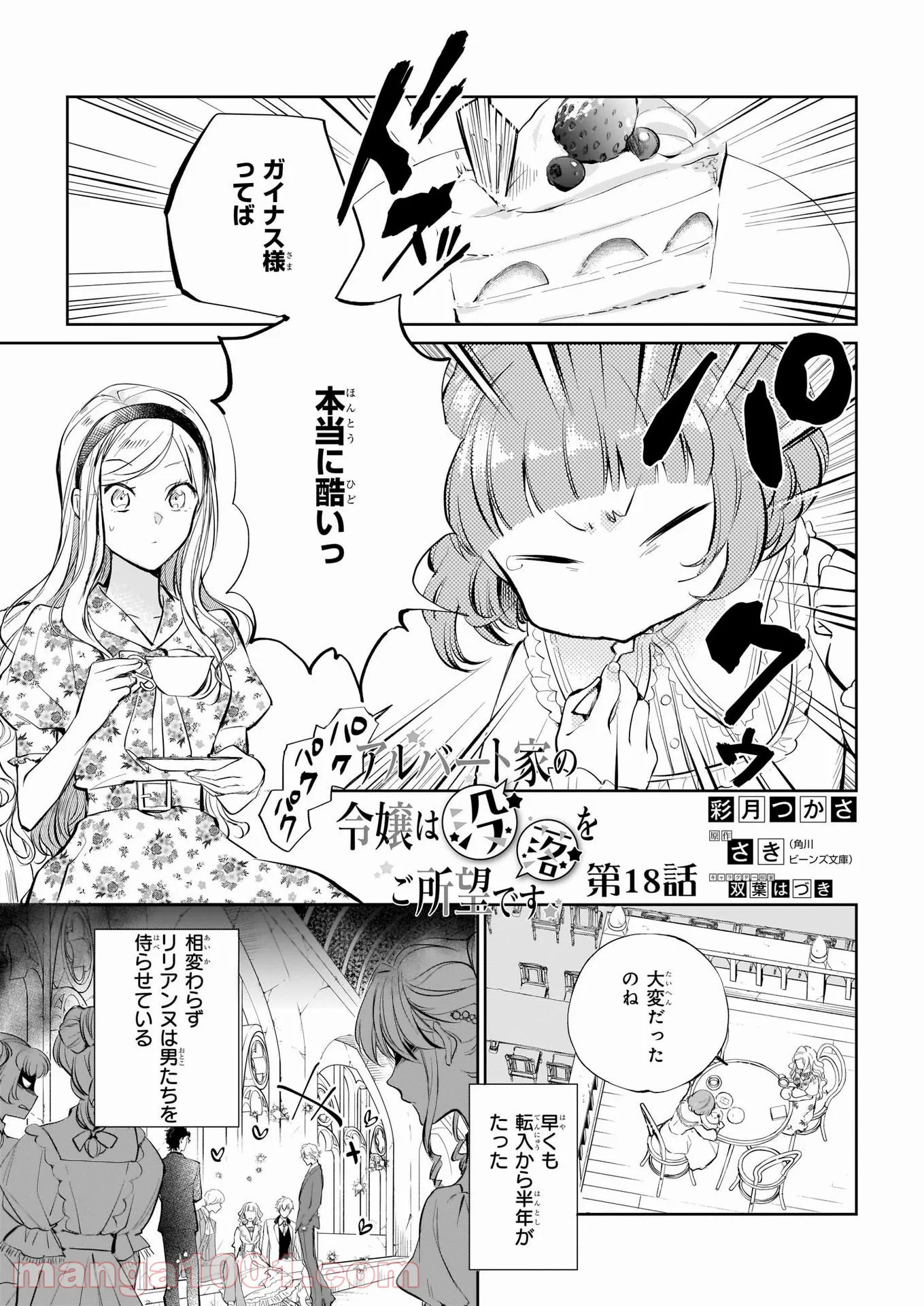 アルバート家の令嬢は没落をご所望です - 第18話 - Page 1