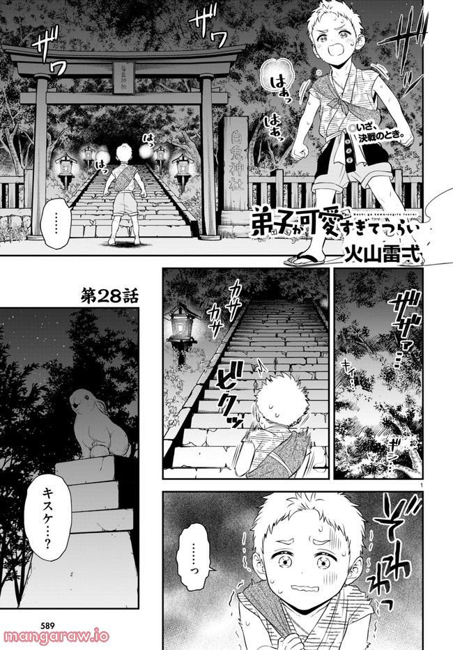 弟子が可愛すぎてつらい - 第28話 - Page 1