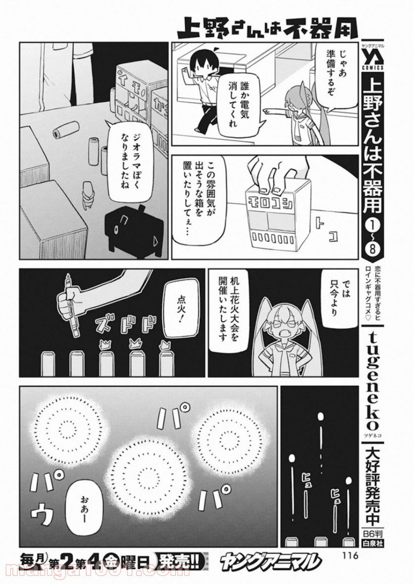 上野さんは不器用 - 第87話 - Page 4