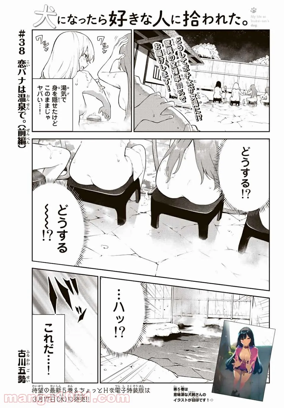 犬になったら好きな人に拾われた。 - 第38話 - Page 1