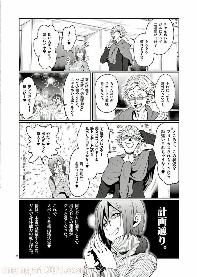 ダンベル何キロ持てる？ - 第46話 - Page 2