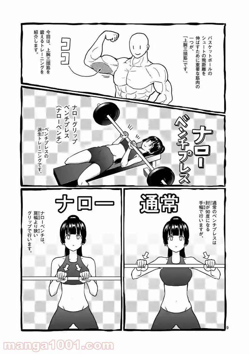 ダンベル何キロ持てる？ - 第96話 - Page 9