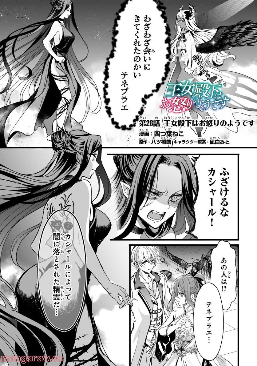 王女殿下はお怒りのようです 第28.1話 - Trang 1